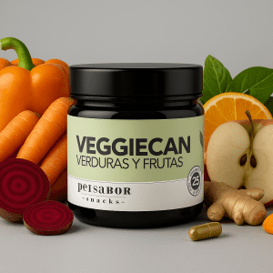 VEGGIECAN – EL SNACK VEGETAL NATURAL Y SABROSO