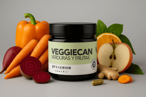 VEGGIECAN – EL SNACK VEGETAL NATURAL Y SABROSO