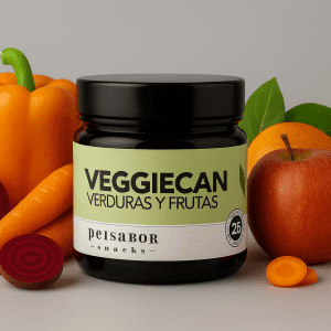 VEGGIECAN – EL SNACK VEGETAL NATURAL Y SABROSO